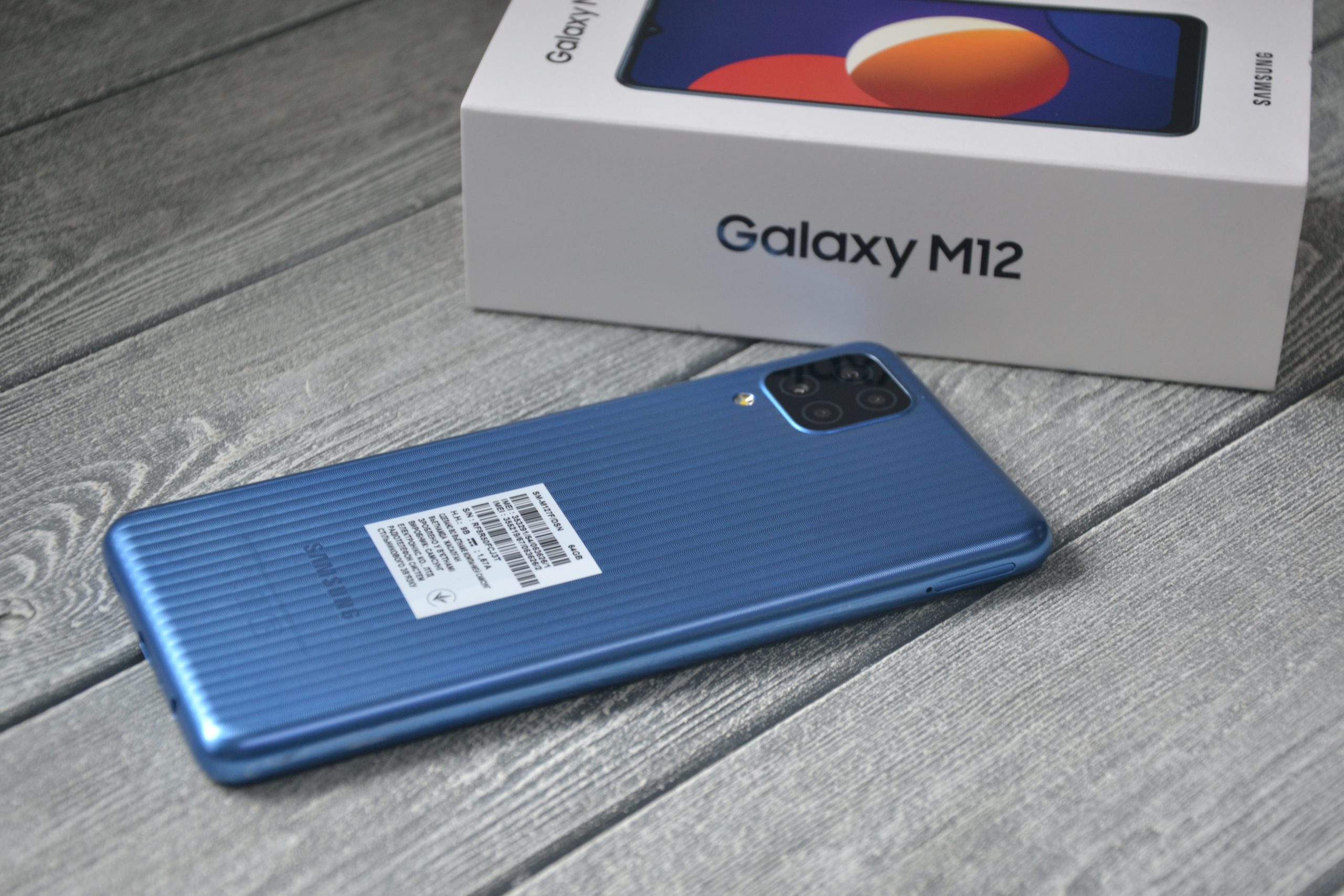 Samsung Galaxy m12 Blue