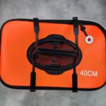 Yeux Outdoor Foldable Fishing Bucket Оранжевый