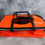 Yeux Outdoor Foldable Fishing Bucket Оранжевый