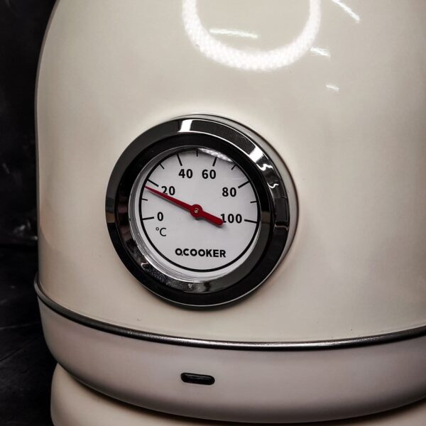 Qcooker Retro Electric Kettle Белый