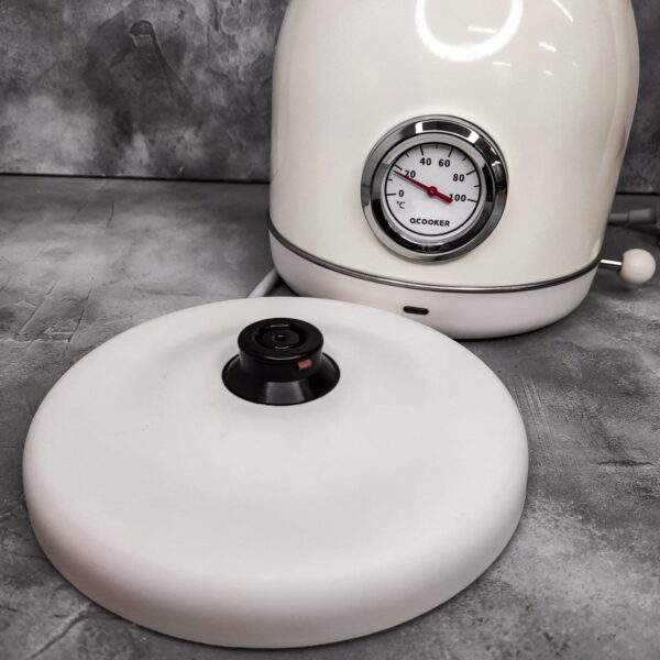 Qcooker Retro Electric Kettle Белый