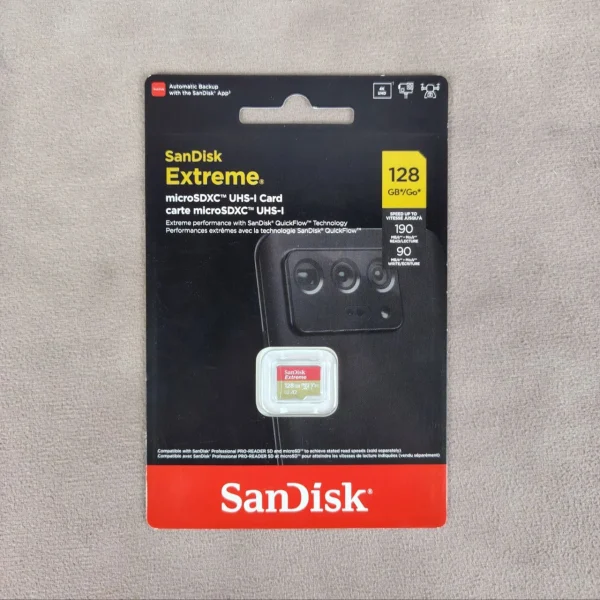 SanDisk Extreme MicroSDXC A2 128GB